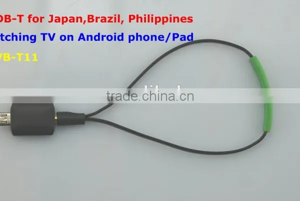 ISDB-T11 Pad tv Tuner ISDB-T Dongle tv Android Box for Android Phone Pad Micro USB TV Tuner
