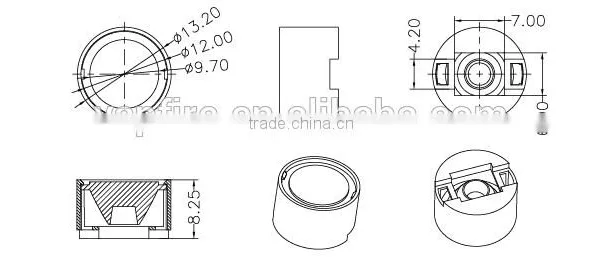 Infrared Lens for Imitation Lumens LED Lens for Led Light photo-4