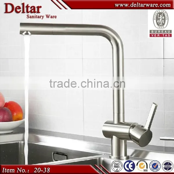 Kitchen Sink Mixer Tap, Nickel Golden Faucet Sink Tap, Stainless Steel Faucet for Family Cooking, photo-3