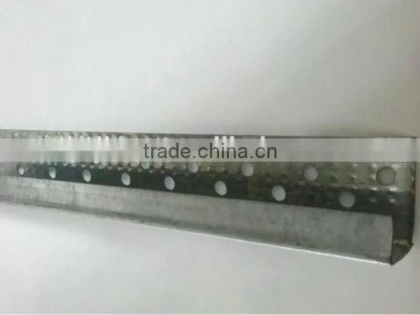 Galvanized Steel Corner Bead/angle Beads/wall Angle Hot Sale in Middle East photo-3
