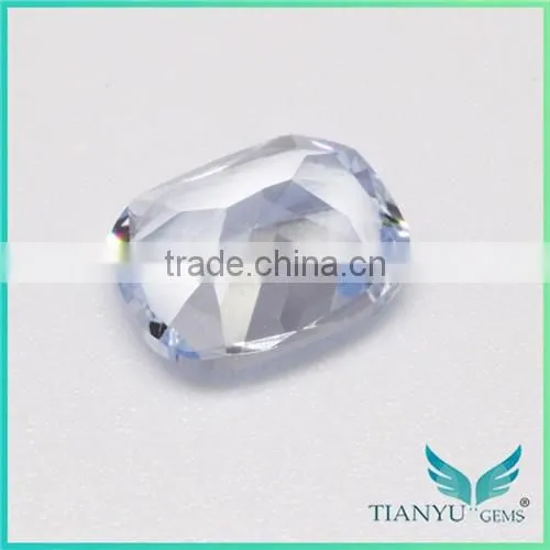 Wuzhou Gems Processing Loose Synthetic #105 Blue Green Nano Spinel Gemstone photo-6