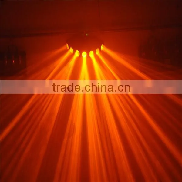 RGBWY 7 Head LED Effect Stage DJ Disco Party Lighting photo-2
