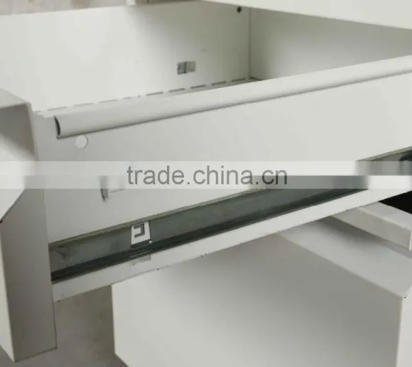 Office Metal Cupboard Drawer Divide Mobile Cabinet Steel Pedestal File Storage Cabinet Industrial photo-2