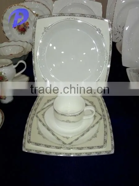 86pcs Bone China Dinner Set/dinnerware Sets/porcelain Dinner Plate photo-3