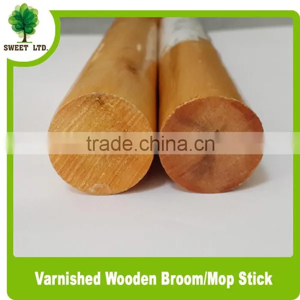 120*3.6cm Varnished Wooden Handle With Strong Quality for Cleaning Tool photo-6