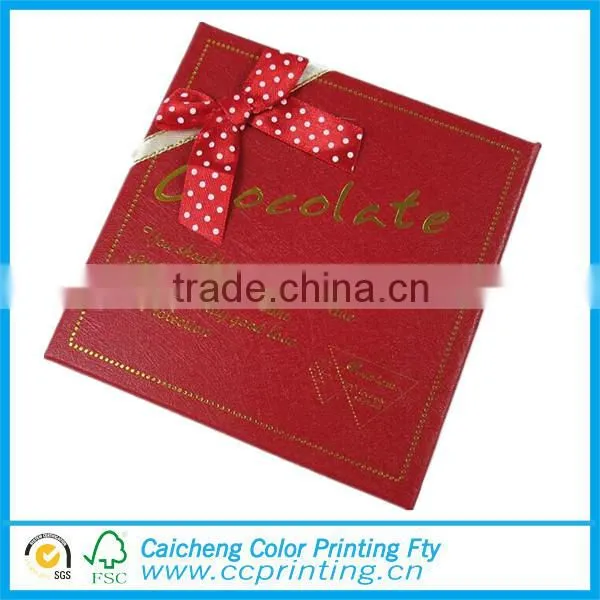 Cardboard Chocolate Paper Box Gift Packaging Box photo-3
