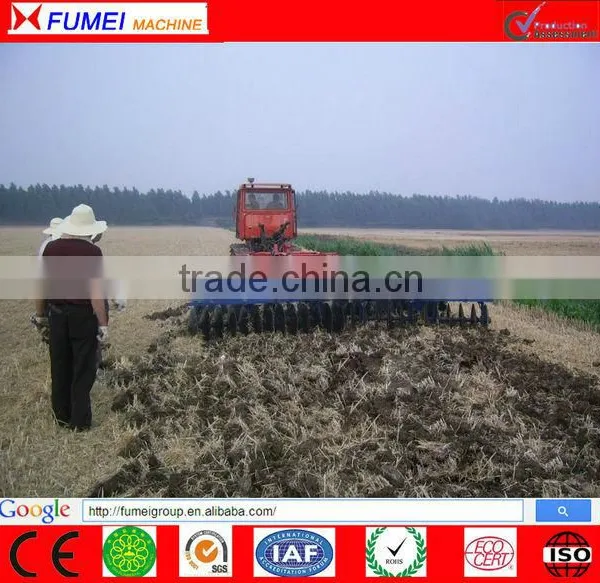 Tractor implement disc plough