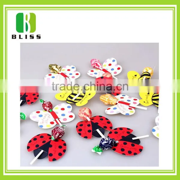 OEM Professional Archies Custom 3d Print Paper Colorful Candy Style Diwali Greeting Cards photo-2