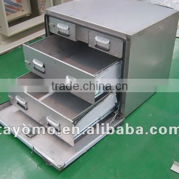 Stainless Steel Tool Box With 3 Drawers photo-2