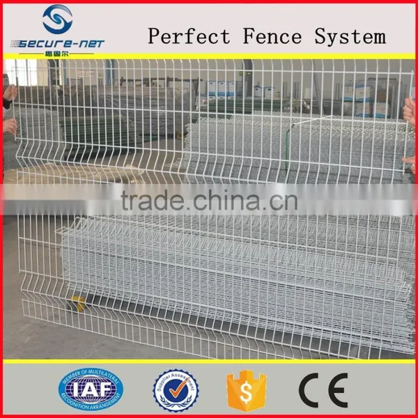 3D Profiled Powder Coated Steel Welded Wire Mesh Curved Panels photo-2