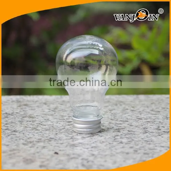 80ml Small Light Bulb PET Bottle With Metal Cap photo-2