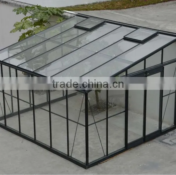 China Exclusive Offer Lean to Greenhouse With Insulated Toughened Glass photo-2