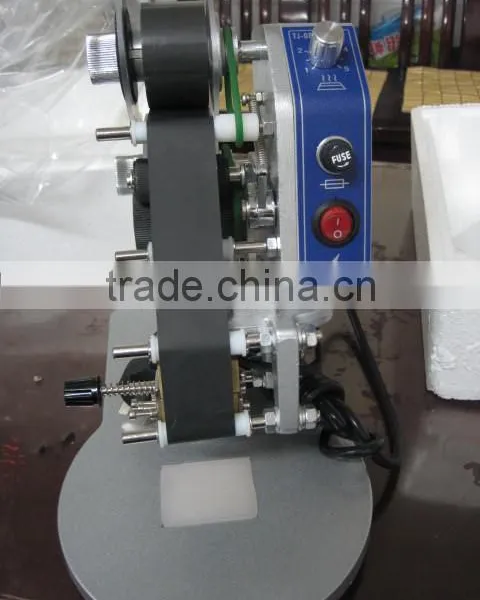 DY-8 Manual Hot Foil Stamp Date Label Printer Ribbon Coding Machine photo-3