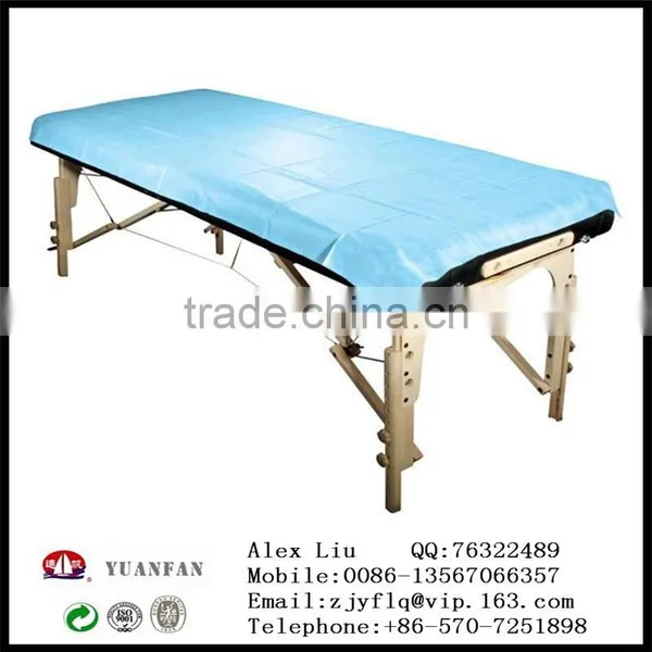 Medical Blue or White pp Nonwoven Bed Sheet Advantage is Soft and Easy to Safety and Health photo-4