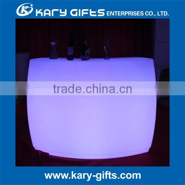 Import From China Large Size Remote Control Led Round Bar Counter photo-3