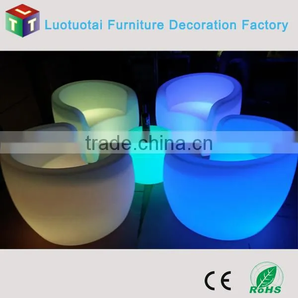 Illuminated Commercial Led Furniture /led Bar Sofa Chair photo-5