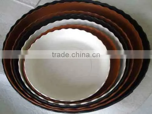Simple Plastic Flower Pot - Saucer KLDH-240
