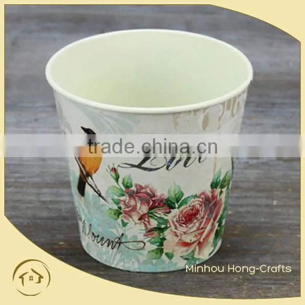 Birds & Flowers Metal Flower Pot Manufacturers China photo-3