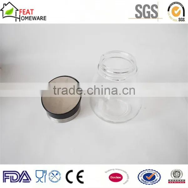 Good Quality Glass Storage Pot Glass Jar With Lid for Food photo-2