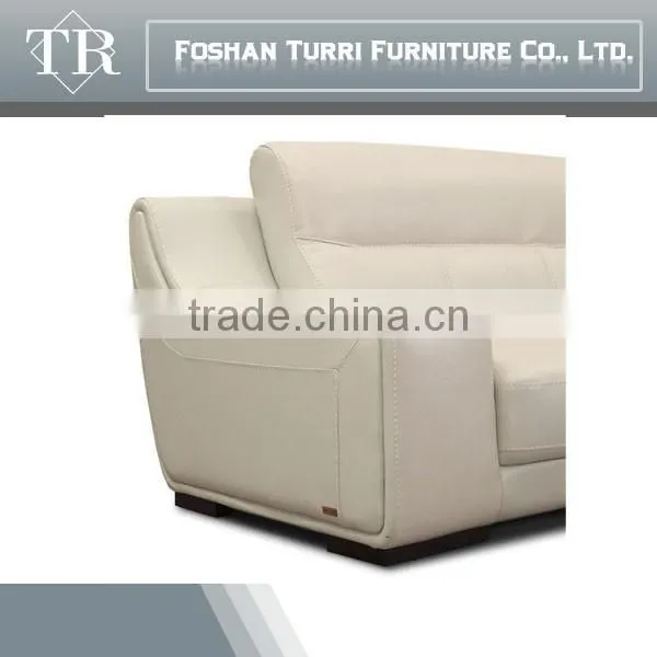 Small Lazy Boy Leather Sectional Recliner Sofa photo-4