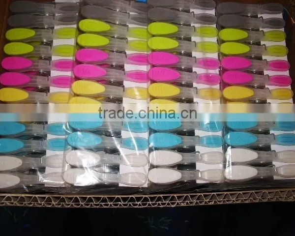Plastic Colourful Clothes Hangers Plastic Clothespin/clothes Peg/clothes Clip photo-2