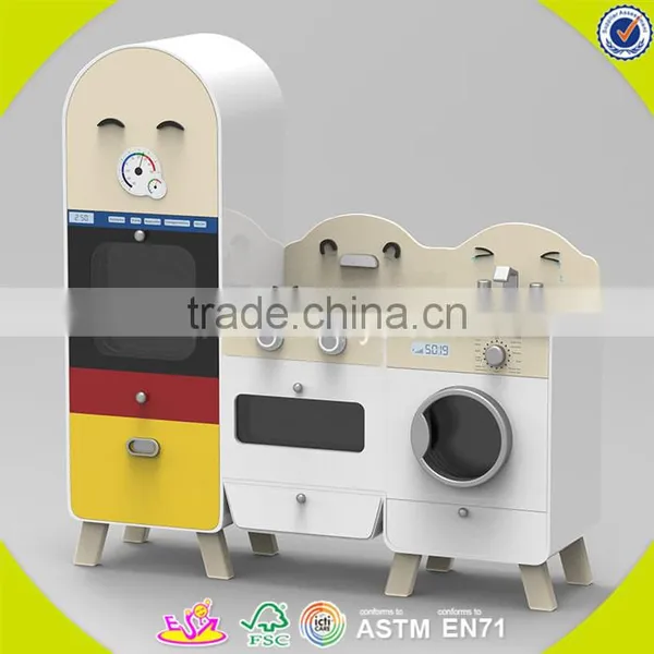 Wholesale Kids Wooden Miniature Toy Kitchen Play Set W10C114 photo-6