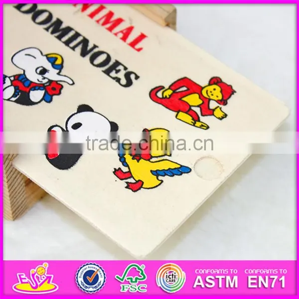 2016 Hot Sale Educational Children Wooden Mini Domino Set WJ276930 photo-6