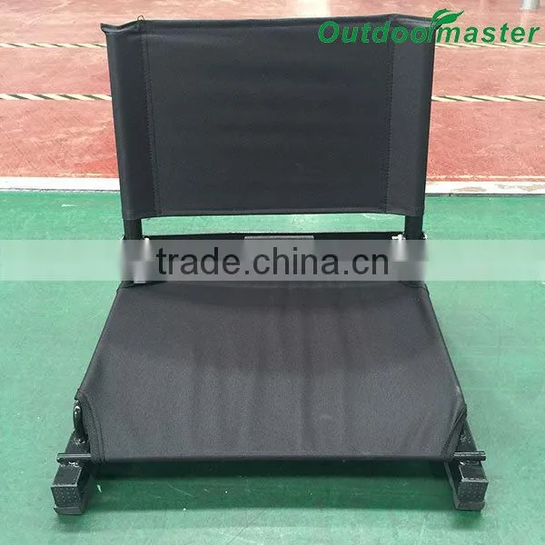 GYM Portable Adjustable Black Folding Stadium Chairs Stadium Seat photo-2