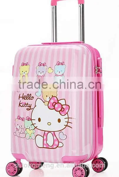 Luggage Suitcase Kids Trolley Case Carton Printing Case photo-3
