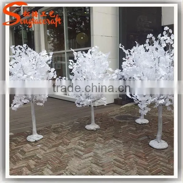 Wedding Wishing Tree White Ginkgo Tree Wedding Table Tree Centerpieces photo-4