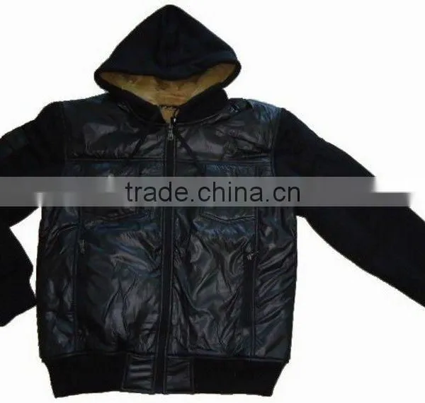 1102A-D Mens Stock Winter Fleece Jackets photo-3