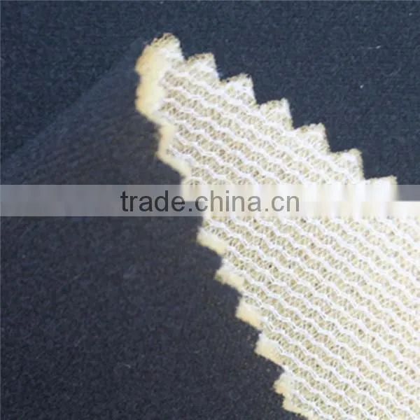 Fireproof PU Foam Bond Tricot Fabric