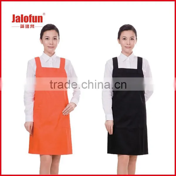 Top Quality Logo Printed Kitchen Cotton Denim Cooking Apron photo-2
