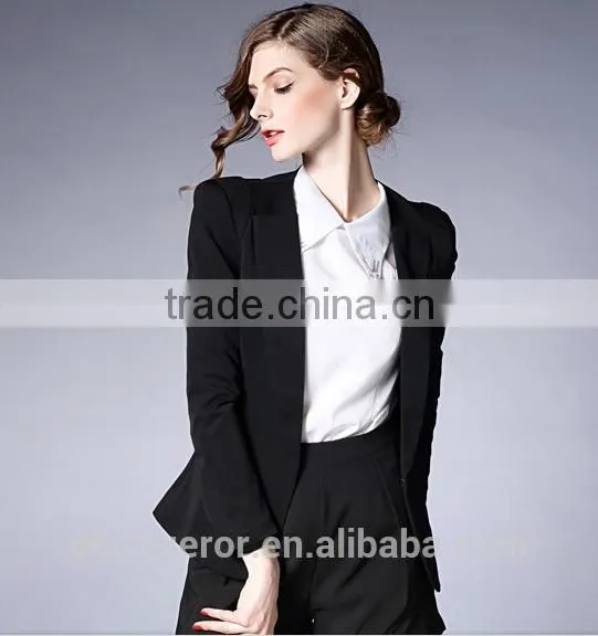 European and American Fashion Coat Office Suits 2015 New Style Women Suit WMSU20150008 photo-5
