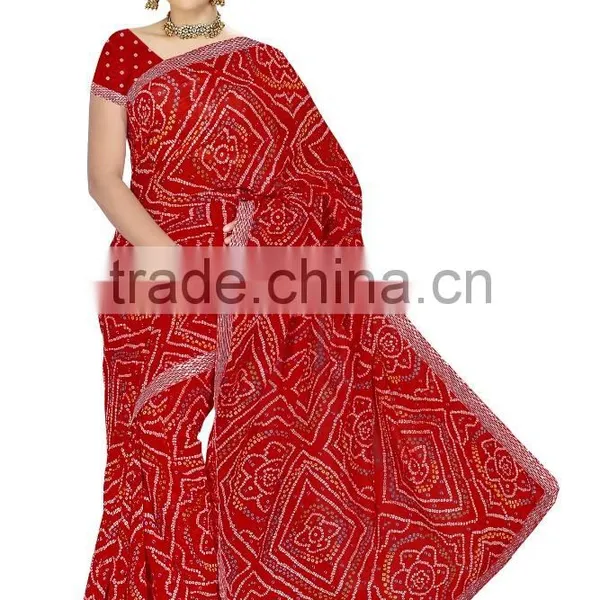 Bhandhani Printed Saree photo-2