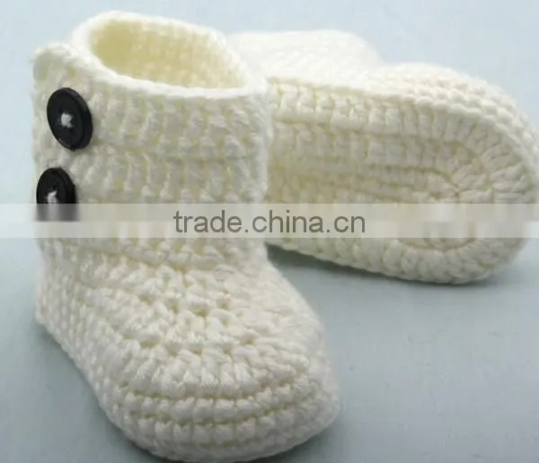 Wholesale New Fashion Girl Crochet Baby Booties photo-2