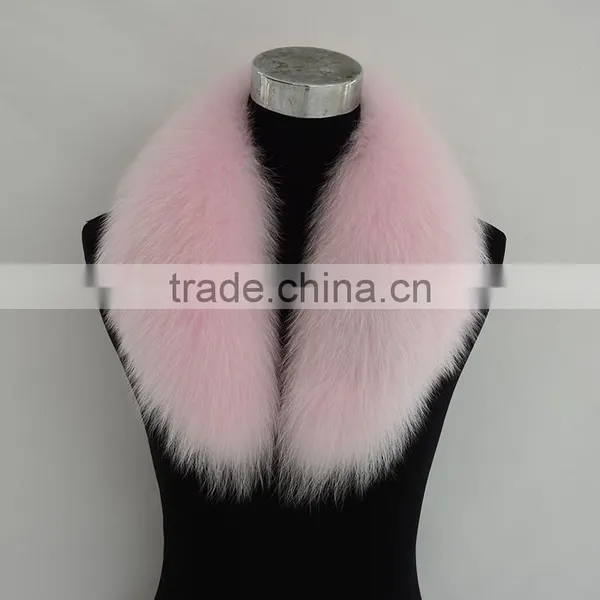 Myfur Colored Detachable Fur Collars ,Fox Fur Collars With Finland Fox Fur photo-2