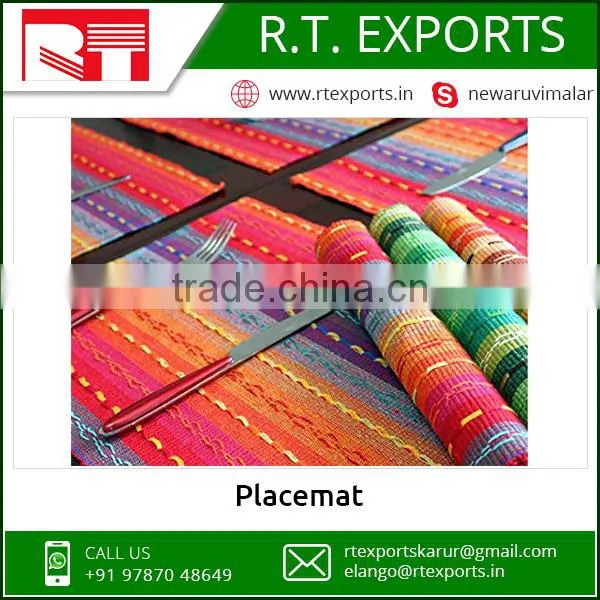 Wholesale Printed OEM Design Cotton Table Placemat photo-5