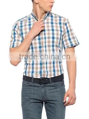 Regular Short Sleeve Buttoned Shirt photo-3