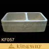 Double Bowl Farmhouse Sink