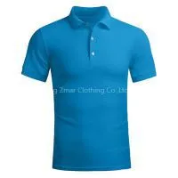 Polo Shirts Wholesale China Mercerized Cotton Flat Knit Strip T-shirt