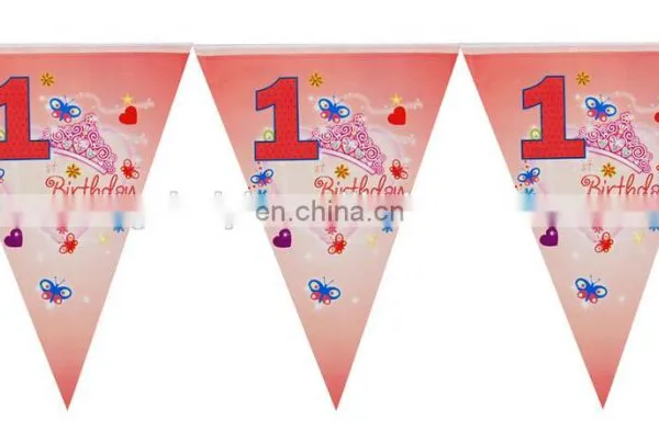 Decoration Party Flags on String photo-2