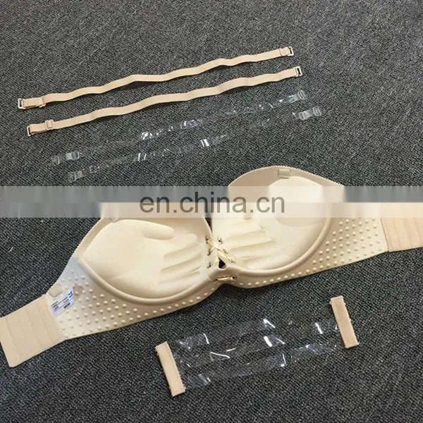 Sexy Lingerie Bralette Half Cup Bra Women Seamless Bras Sutien Gorge Female Underwear Strapless Push Up Bra Plus Size A B C D photo-4