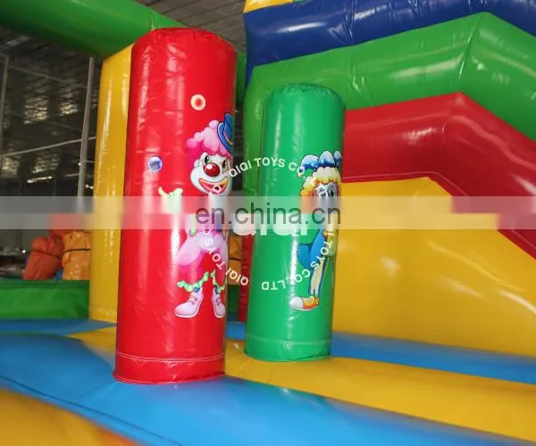4 in One Jumping Pad Children's Games Combo With Slide Baby Bouncer photo-4
