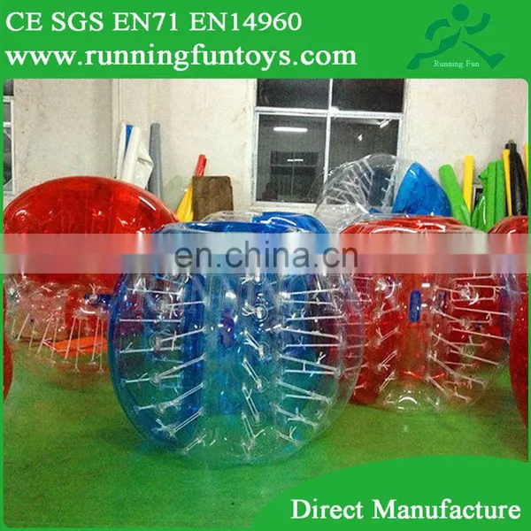 Hot!! Colorful Inflatale Human Body Zorb Ball, Inflatable Soccer Zorb Ball for Football Games photo-2