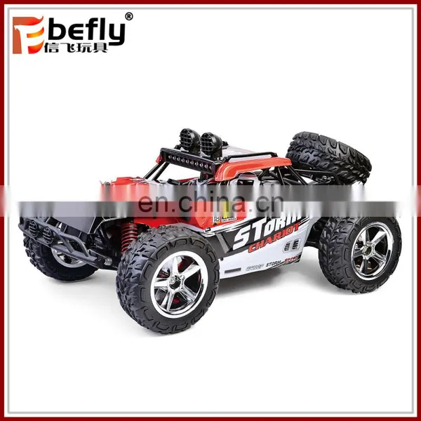 2.4G 4 Wheel Drive Big Wheel 1:12 High Speed RC Car for Children photo-3