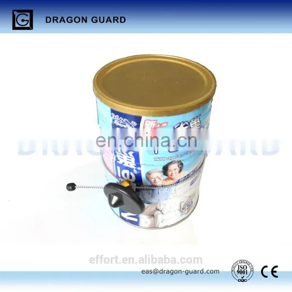 EAS Security Alarm Round Milk Can Tag With Chain MS001 photo-3