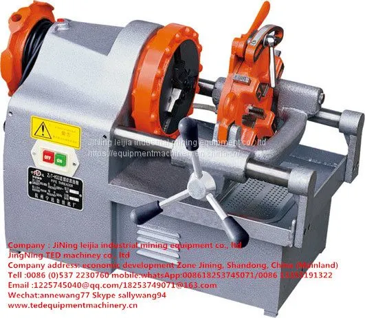 Manufacturers Direct Salesm12-m24M12-33 M24-52electrical Pipe -cutting Threading Machine photo-2