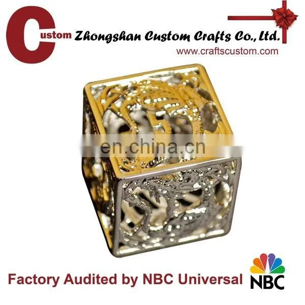 Custom Factory Price RPG Game Dice Sets in Bronze Material photo-3