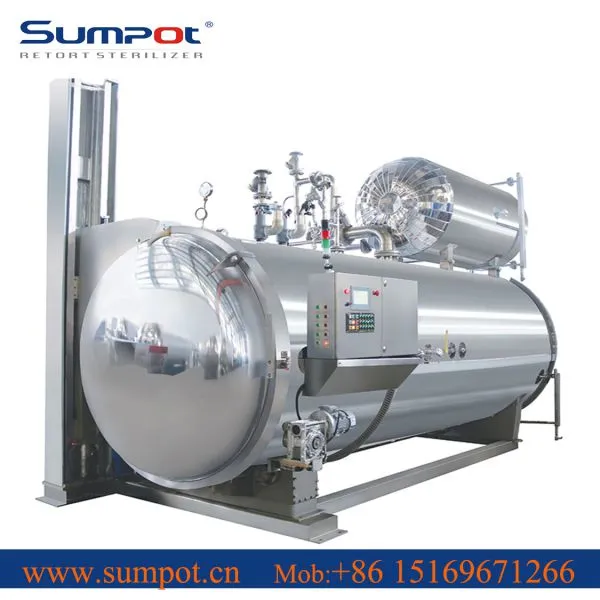 Water Spray Retort/autoclave Sterilizer for Bird's Nest